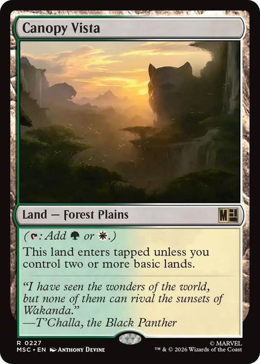Canopy Vista - 227 - rare