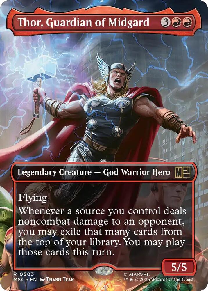 Thor, Guardian of Midgard - 503 - rare
