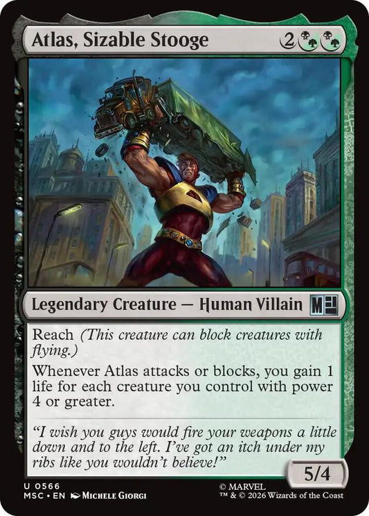 Atlas, Sizable Stooge - 566 - uncommon