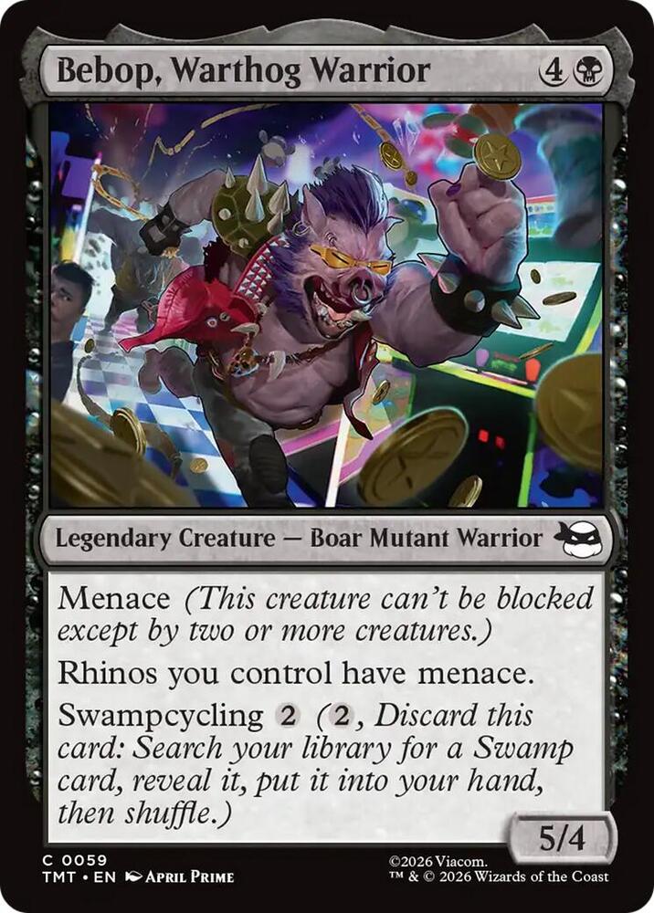 Bebop, Warthog Warrior - 59 - common