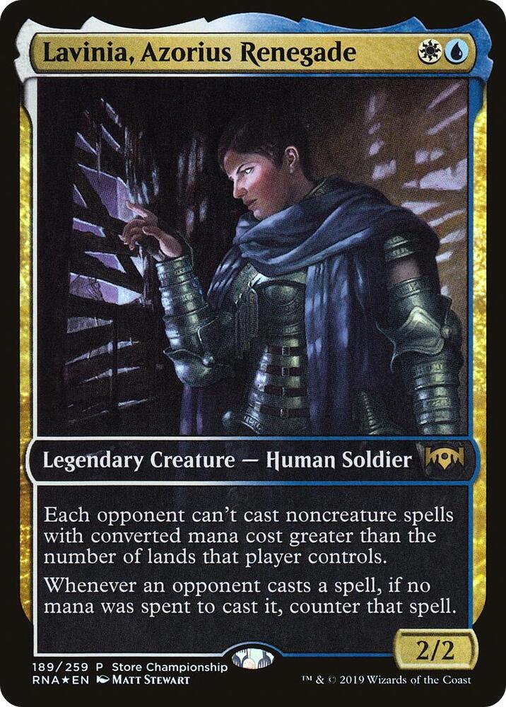 Lavinia, Azorius Renegade - 189 - rare