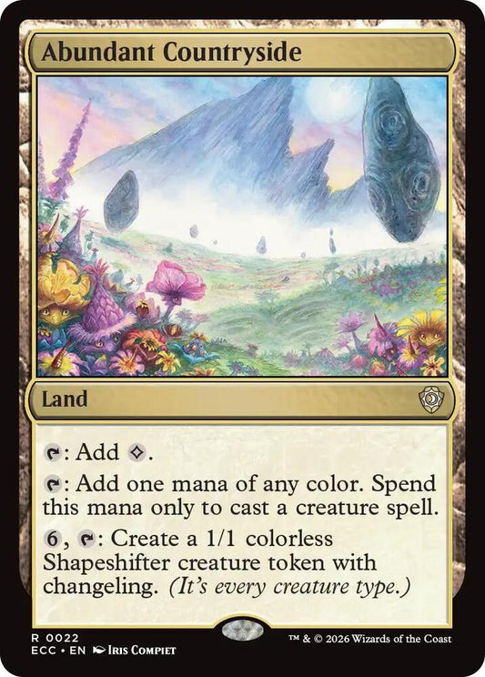 Abundant Countryside - 22 - rare