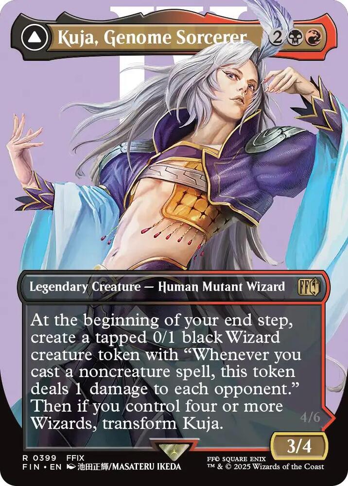 Kuja, Genome Sorcerer // Trance Kuja, Fate Defied - 399 - rare