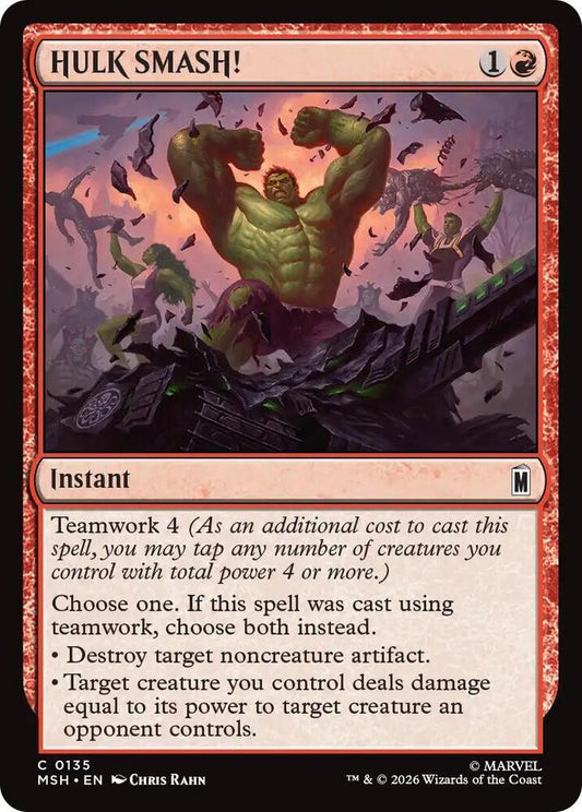 HULK SMASH! - 135 - common