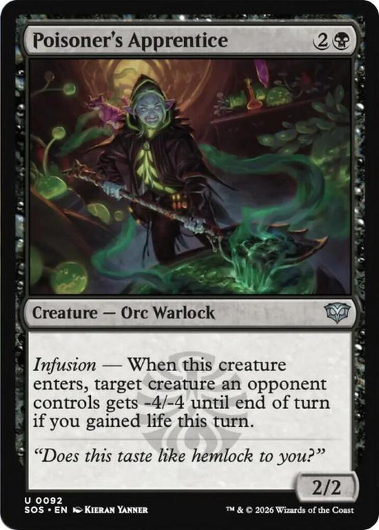 Poisoner's Apprentice - 92 - uncommon