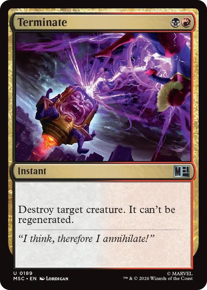 Terminate - 189 - uncommon