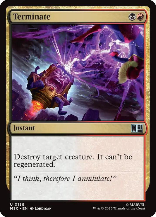 Terminate - 189 - uncommon