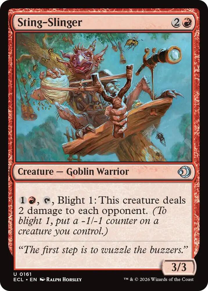 Sting-Slinger - 161 - uncommon