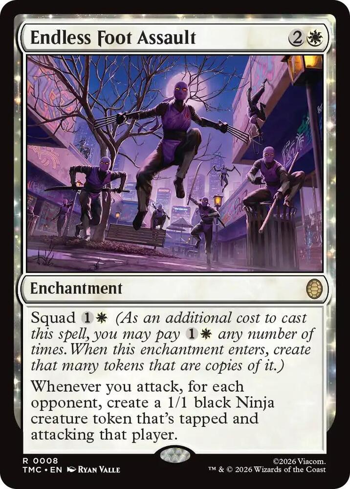 Endless Foot Assault - 8 - rare