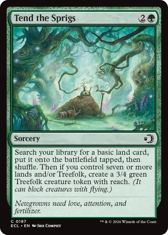 Tend the Sprigs - 197 - common