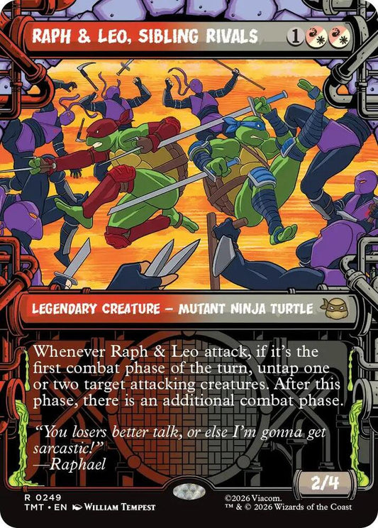 Raph & Leo, Sibling Rivals - 249 - rare