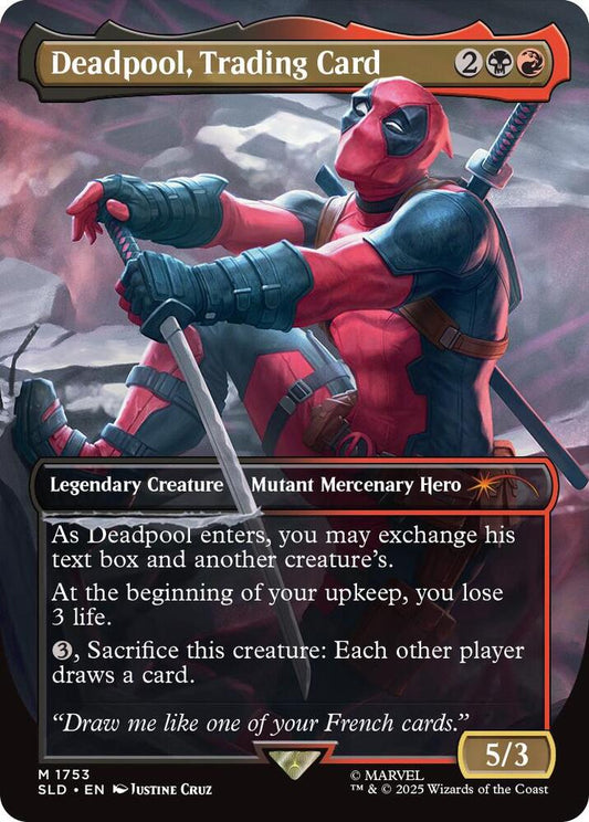Deadpool, Trading Card - 1753 - mythic