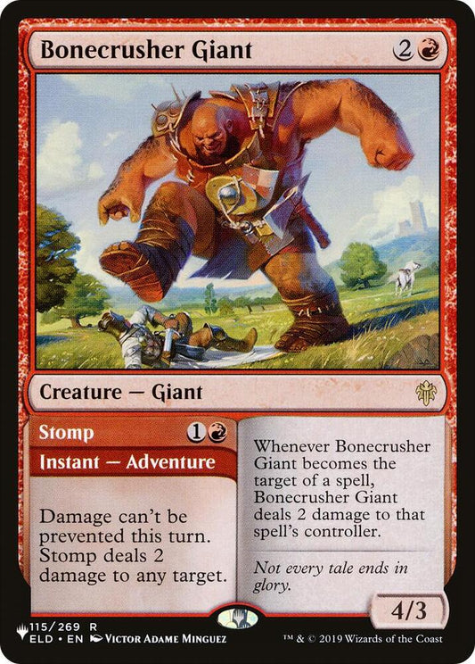 Bonecrusher Giant // Stomp - ELD-115 - rare