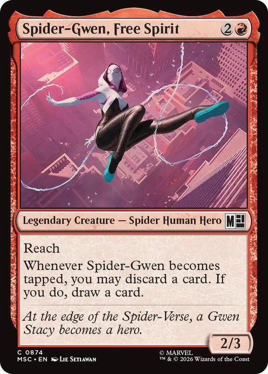Spider-Gwen, Free Spirit - 874 - common