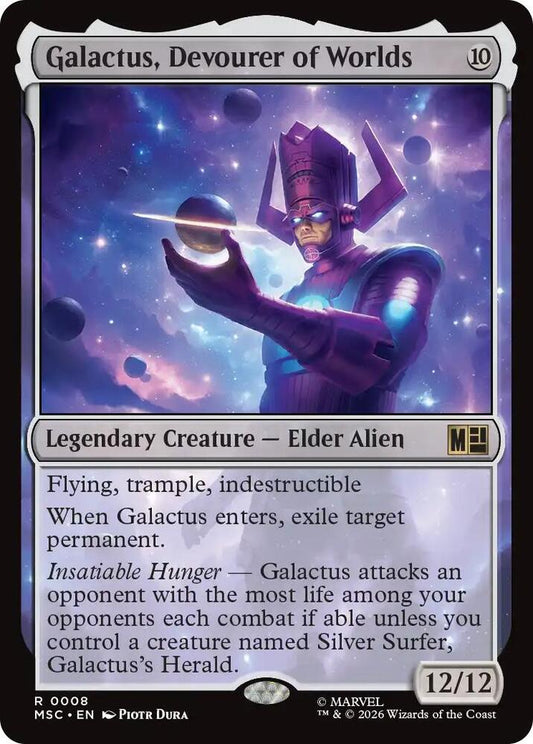 Galactus, Devourer of Worlds - 8 - rare