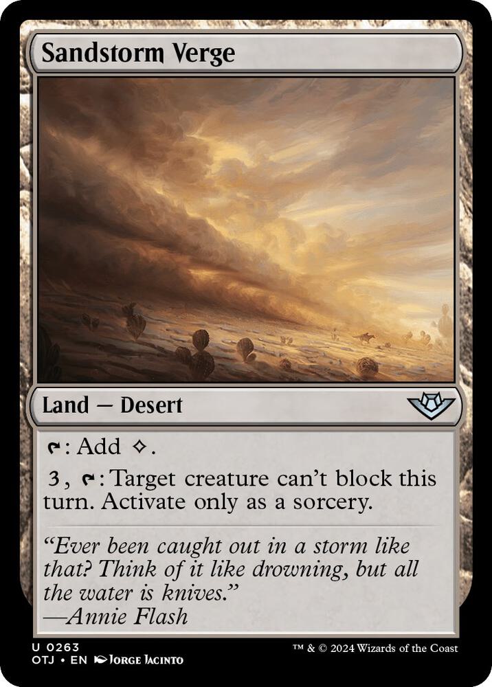 Sandstorm Verge - 263 - uncommon