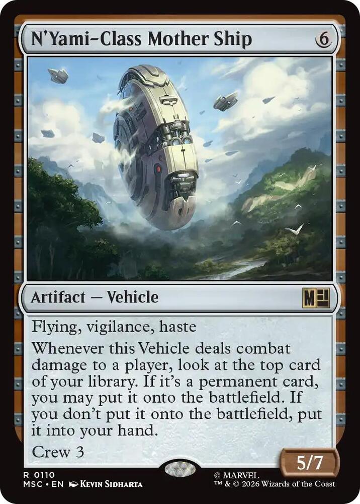 N'Yami-Class Mother Ship - 110 - rare