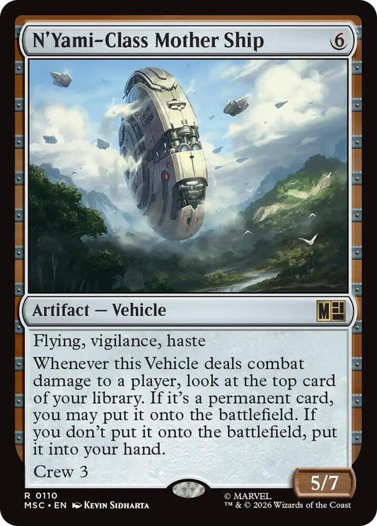 N'Yami-Class Mother Ship - 110 - rare
