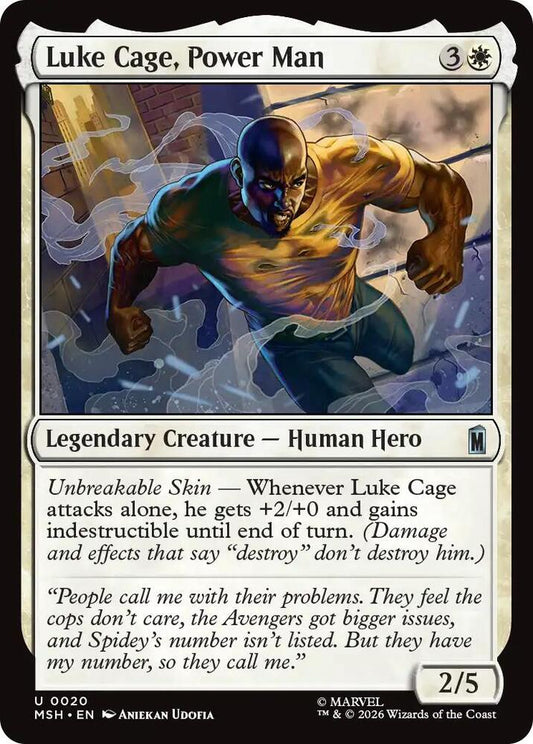Luke Cage, Power Man - 20 - uncommon