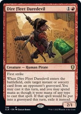 Dire Fleet Daredevil - 788 - rare