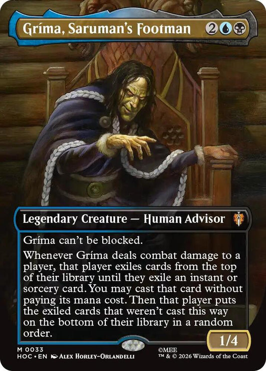 Gríma, Saruman's Footman - 33 - mythic
