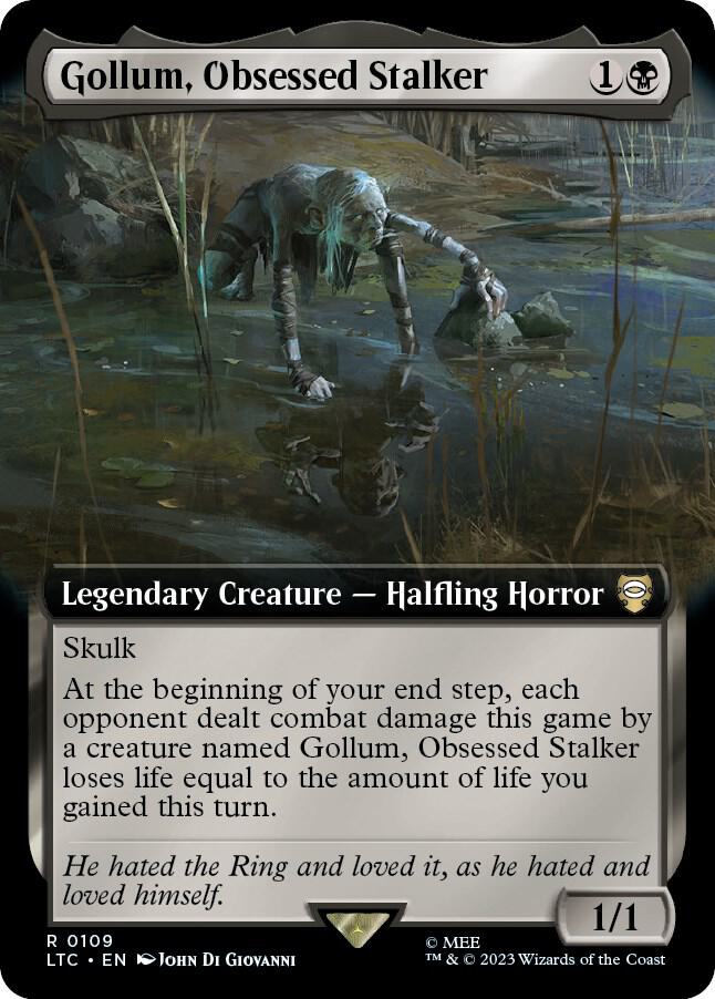 Gollum, Obsessed Stalker - 109 - rare