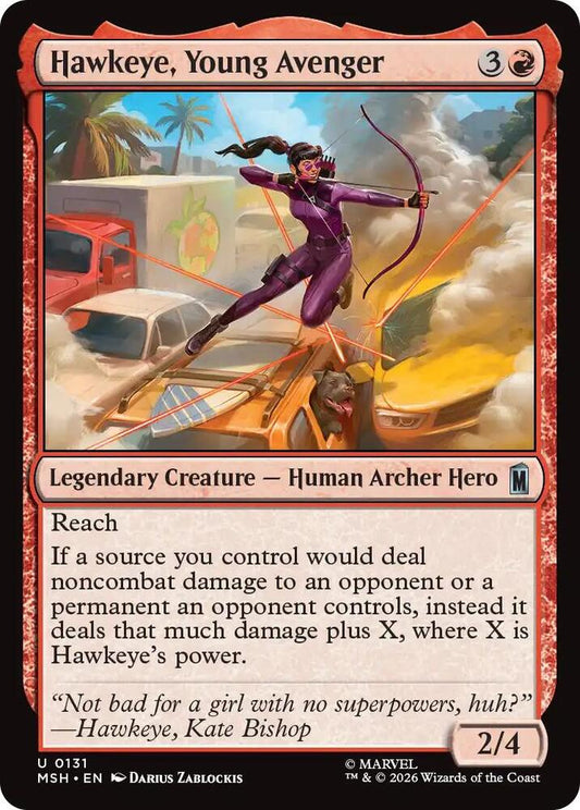 Hawkeye, Young Avenger - 131 - uncommon