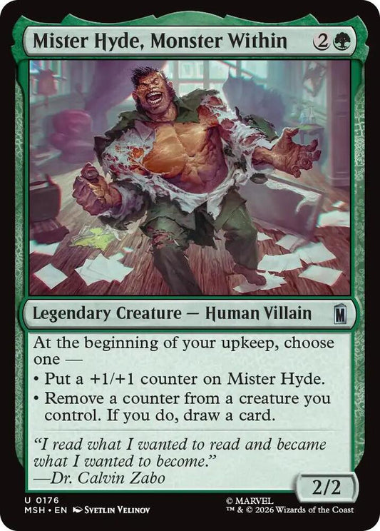 Mister Hyde, Monster Within - 176 - uncommon