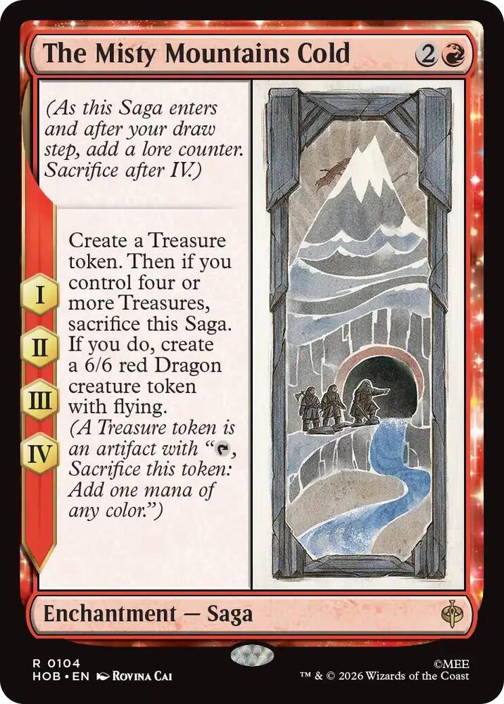 The Misty Mountains Cold - 104 - rare