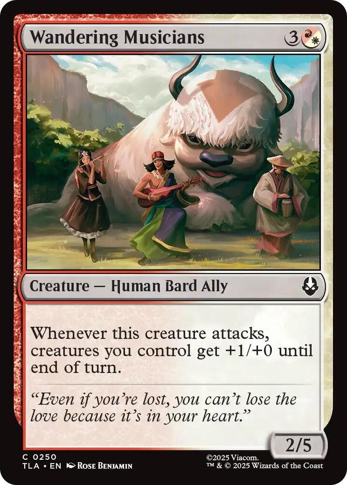 Wandering Musicians - 250 - common