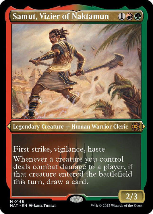 Samut, Vizier of Naktamun - 145 - Etched mythic