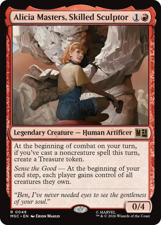 Alicia Masters, Skilled Sculptor - 48 - rare