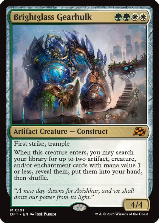 Brightglass Gearhulk - 191 - mythic