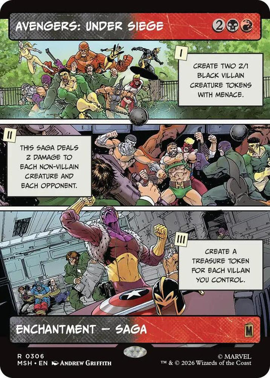 Avengers: Under Siege - 306 - rare