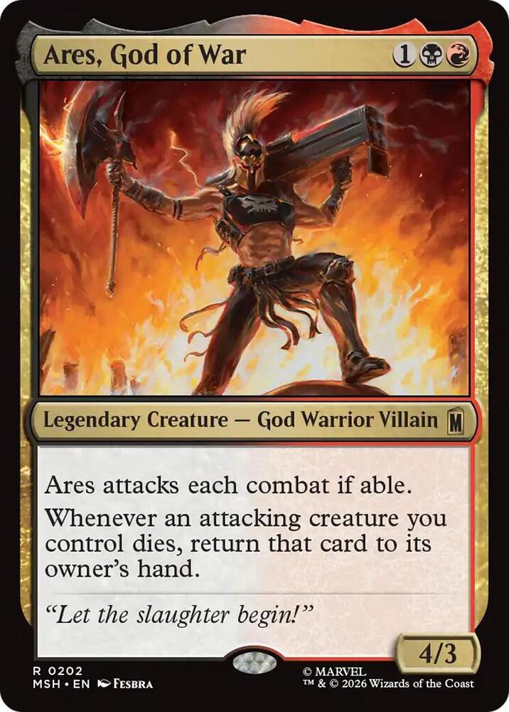 Ares, God of War - 202 - rare