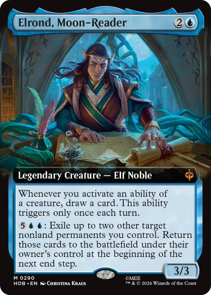 Elrond, Moon-Reader - 290 - mythic