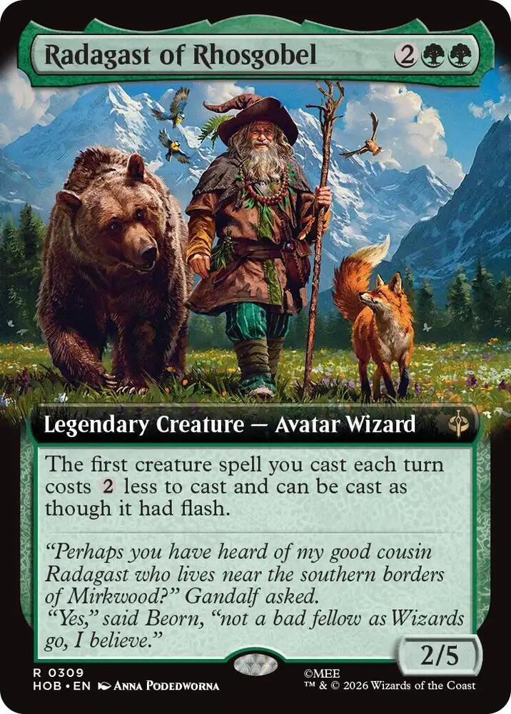 Radagast of Rhosgobel - 309 - rare