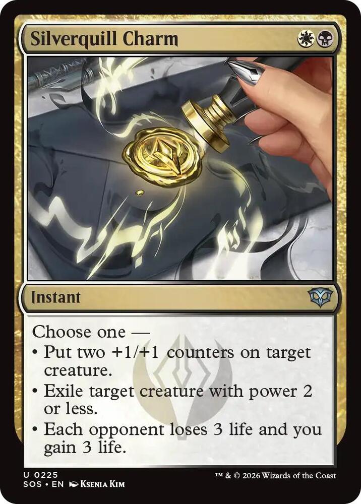 Silverquill Charm - 225 - uncommon