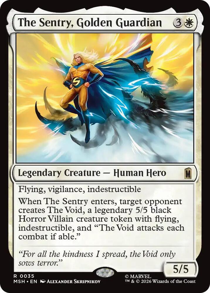 The Sentry, Golden Guardian - 35 - rare