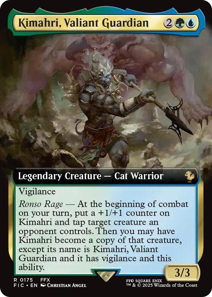 Kimahri, Valiant Guardian - 175 - rare