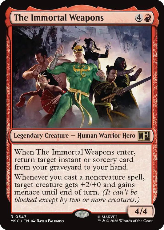 The Immortal Weapons - 547 - rare