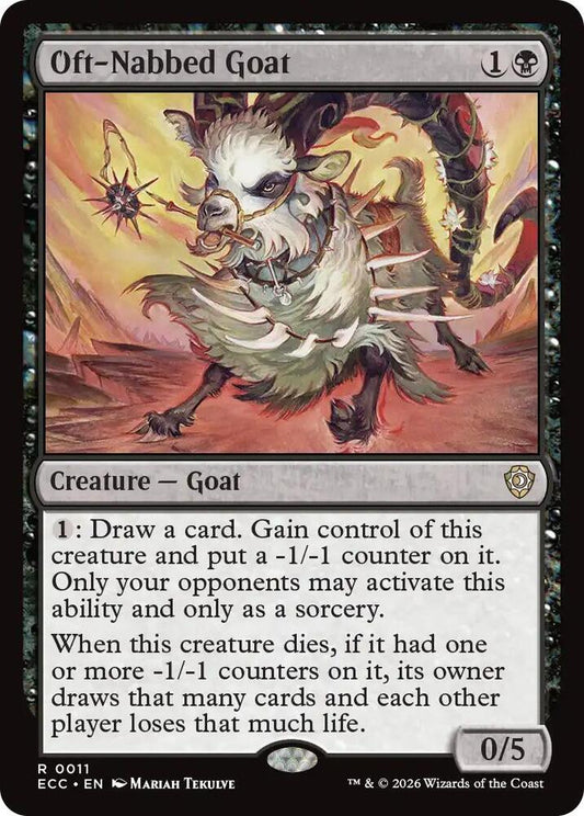 Oft-Nabbed Goat - 11 - rare