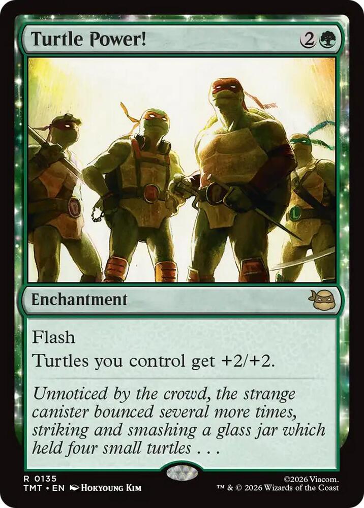 Turtle Power! - 135 - rare