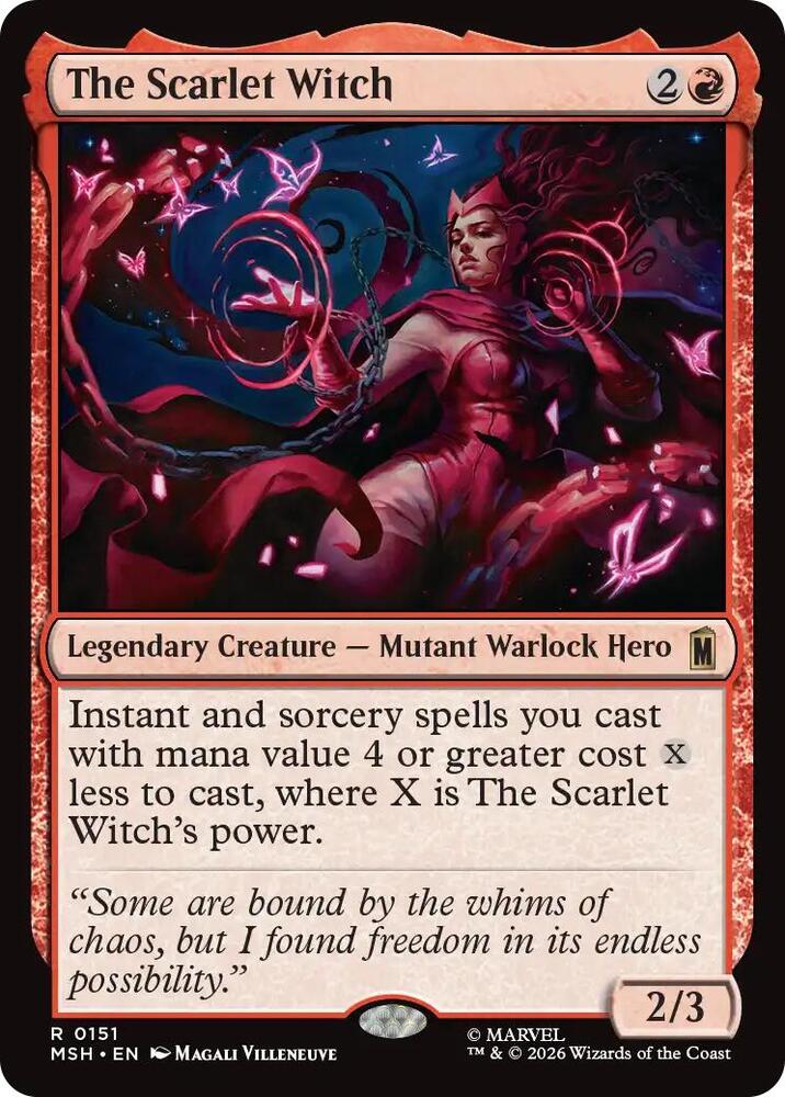 The Scarlet Witch - 151 - rare