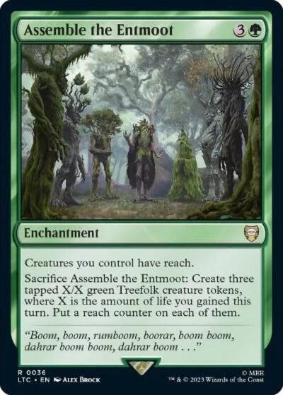 Assemble the Entmoot - 36 - rare