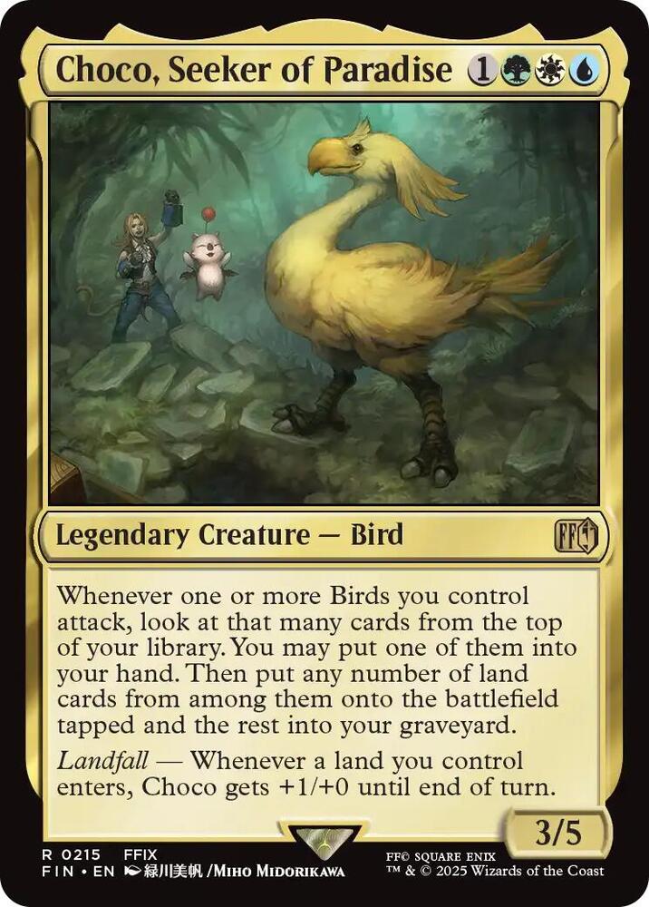 Choco, Seeker of Paradise - 215 - rare