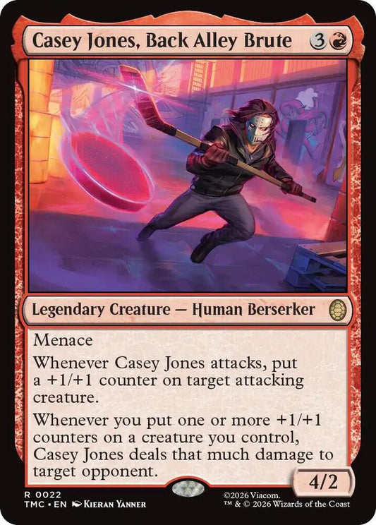 Casey Jones, Back Alley Brute - 22 - rare