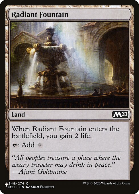 Radiant Fountain - M21-248 - common