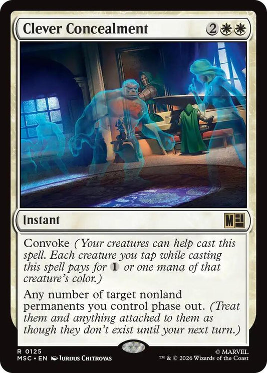 Clever Concealment - 125 - rare