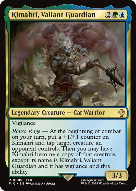 Kimahri, Valiant Guardian - 85 - rare